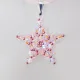 Star - Virgo-Salmon Organza - 2